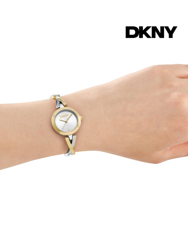 DKNY Women Half Bangle Watch